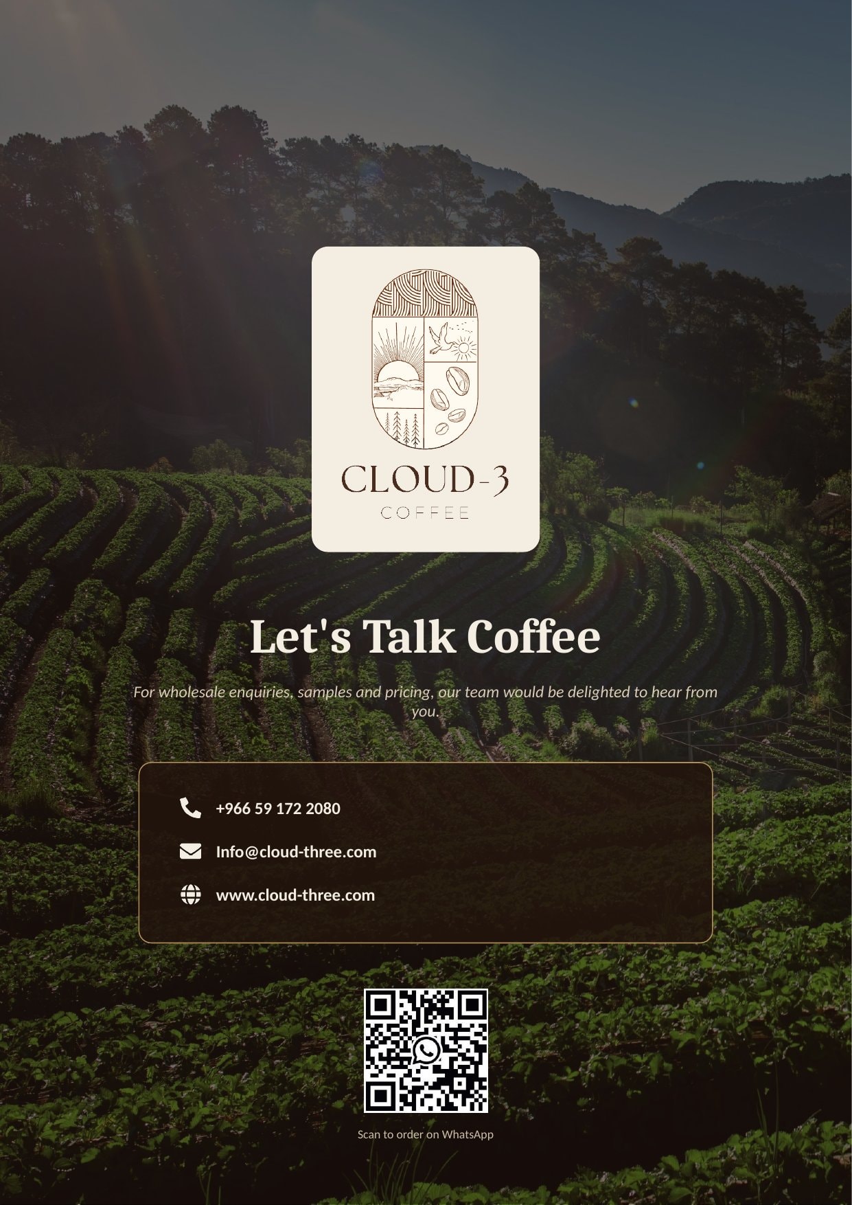 Cloud 3 Coffee — How to Order