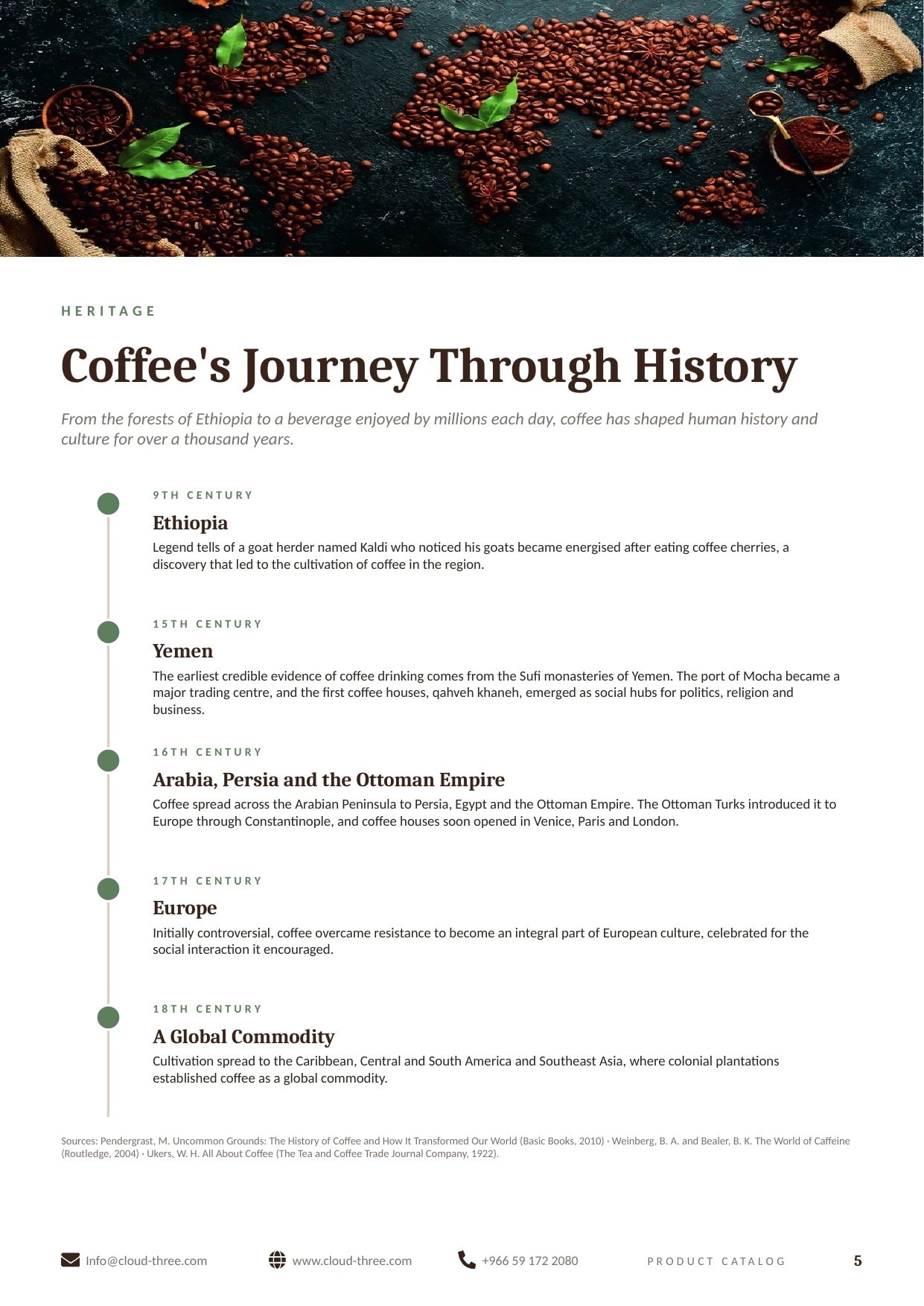 Cloud 3 Coffee — Our Values