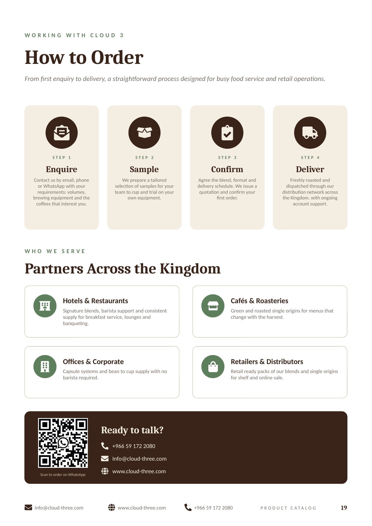 Cloud 3 Coffee — Brewing Guide